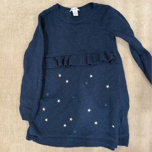 Splendid Navy Star Sweater Dress